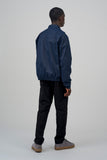 Zip Mock Jacket <br>Blue