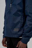 Zip Mock Jacket <br>Blue