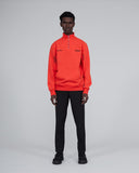 ØLÅF CCC Zip Mock Sweater <br>Red / Black