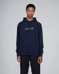 ØLÅF Italic Hoodie <br>Midnight Blue