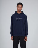 ØLÅF Italic Hoodie <br>Midnight Blue