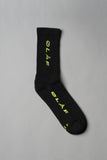 3-Pack ØLÅF Italic Socks <br>Neon / Black