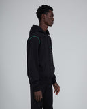 ØLÅF Italic Hoodie <br>Black / Green