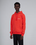 ØLÅF Italic Hoodie <br>Red / White