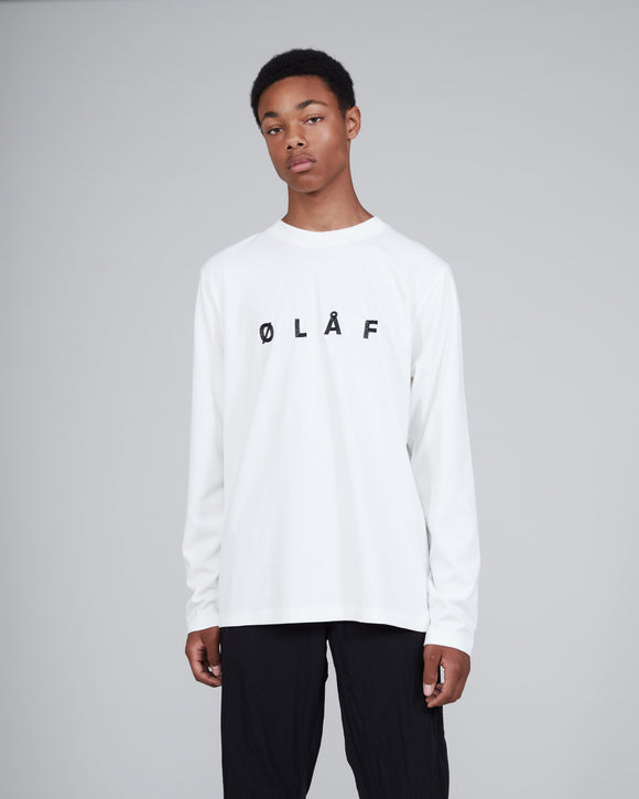 ØLÅF Sans Long Sleeve <br>White