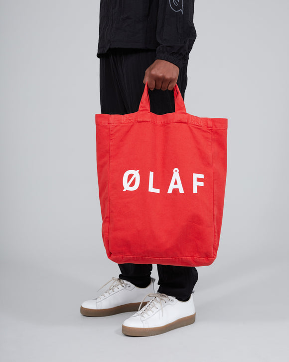 ØLÅF Tote Bag <br>Red