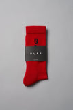 ØLÅF Italic Socks <br>Red / Black