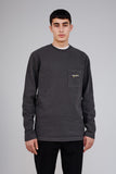 Worker Pocket Heavy Sweater <br>Dark Grey