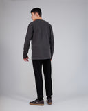 Worker Pocket Heavy Sweater <br>Dark Grey