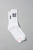 3-Pack ØLÅF Triple Socks <br>Blue / White