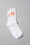 3-Pack ØLÅF Triple Socks <br>Blue / White