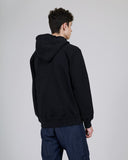 ØLÅF Italic Hoodie <br>Black/Purple