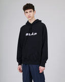 ØLÅF Italic Hoodie <br>Black/Purple