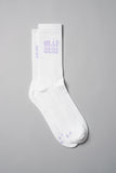 ØLÅF Triple Socks <br>White / Purple