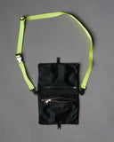 Passport Bag<br>Black Neon