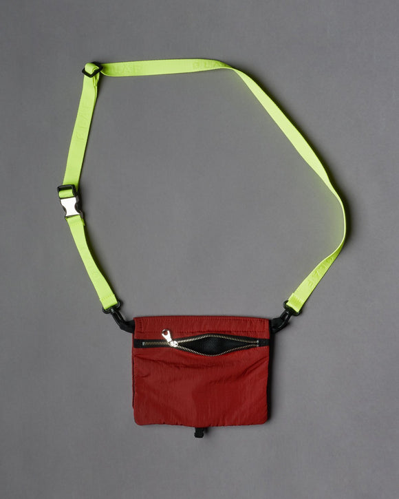 Red Passport Bag <br>Neon