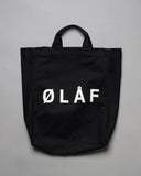 ØLÅF Tote Bag <br>Black / White