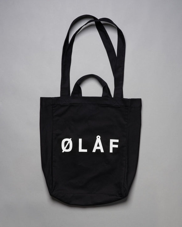 ØLÅF Tote Bag <br>Black / White