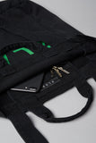 ØLÅF Tote Bag <br>Washed Black / Green