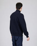 ØLÅF Zip Mock Sweater <br>Blue