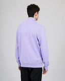 ØLÅF Zip Mock Sweater <br>Purple